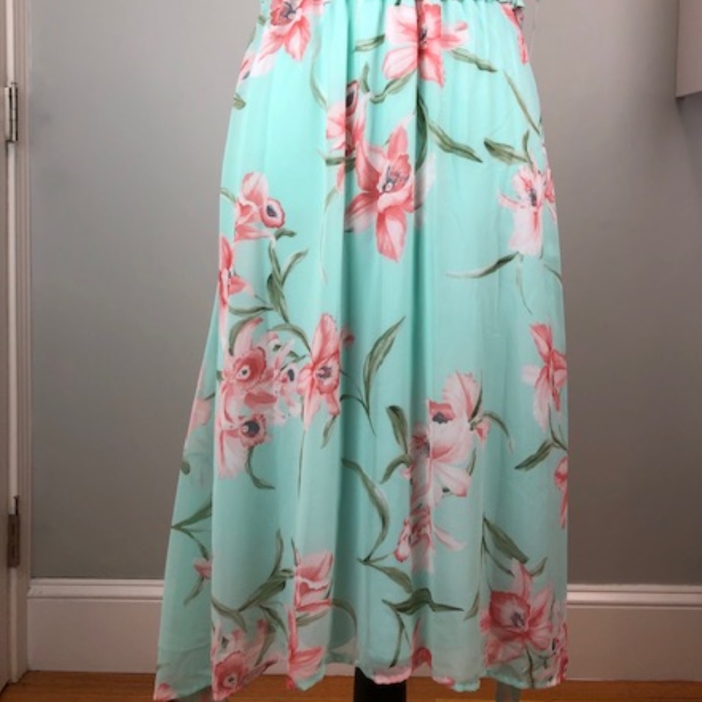 Floral Print Dress Summer Sz 6P - Picture 2 of 10